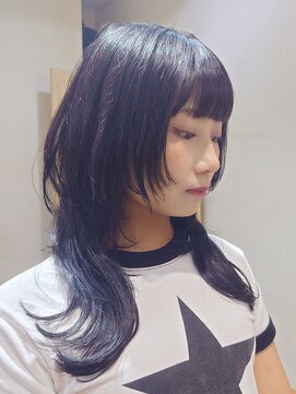 ラボヌールヘアーリアン 川越店(La Bonheur hair Lien) ロングウルフ