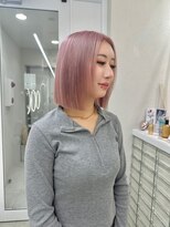 ガガ 心斎橋(GAGA)&nbsp;美髪◎ピンクブラウン/エアリーロング/髪質改善/ハイトーン