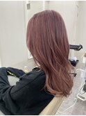 ピンクベージュ 髪質改善トリートメント