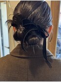 お呼ばれヘアアレンジ♪ミディアム