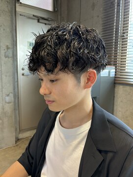 ラボヌールヘアーパルフェ 大宮西口店(La Bonheur hair parfait) メンズツイストスパイラルパーマ 【parfait 松梨】