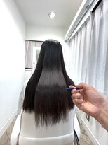 イントゥヘア(into hair)&nbsp;ワンカール小顔レイヤーカット☆髪質改善カラー☆アッシュカラー