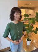 9/1 直毛の方 wave parm