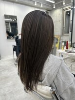 ディジョン(Dijon)&nbsp;韓国顔まわりレイヤーカットグレージュオリーブベージュブラウン