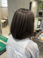 ラック(LUCK)&nbsp;グレージュハイライト/白髪ぼかし/コントラストハイライト/船橋