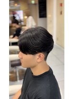 アッシュ 桜木町店(Ash)&nbsp;ニュアンスパーマセンターパート曲がる縮毛矯正メンズカット横浜