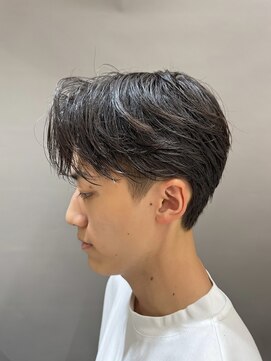 ニコ トウキョウ ヨコハマ(nico) メンズ/センターパート/ニュアンスパーマ/カルマパーマ