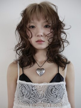 キャロルガーデンズ ボコカ 表参道(Carroll Gardens bococa) ミルクティーベージュ、ルーツカラー