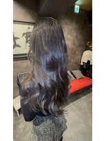 天翔&nbsp;ブラック/レイヤーカット/髪質改善トリートメント