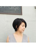 大人ショートボブ