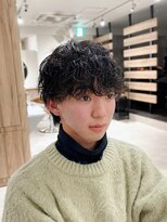 メレ 仙台(Mele)&nbsp;20代～30代メンズツイストスパイラルパーマ【仙台】