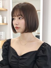 『個室空間』×『似合わせカットとブリーチなしカラー』が自慢[本八幡/ショートボブレイヤーカット/前髪]