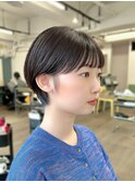 マッシュショート　ショート　熊本ショート　ruen 右田莉奈