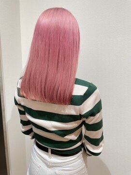 セイドット オモテサンドウ(Say. omotesando) Say.ロングレイヤーベビーピンクピンクパープル韓国風表参道青山