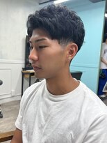 ヌーク 押上店(NooK)&nbsp;アップバング/メンズショート/刈り上げ/癖毛/パーマ