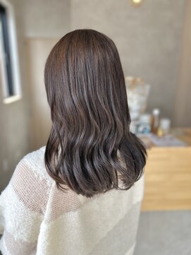 ヌーク(nook.) 黒髪カタログ/クラゲヘアー/オリーブグレー/佐賀