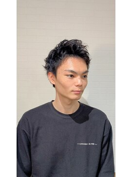 チーヘアー(Chii hair) 短髪パーマ　無造作/ラフ/アップバング