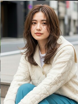 コトナ 越谷店 ミディアムヘアー/チャコールグレー/20代30代/髪質改善/越谷