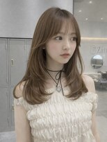 ジーナ 京都駅前(Zina)&nbsp;レイヤーカット＊韓国ヘア＊【Zina 京都駅前店】 真鍋