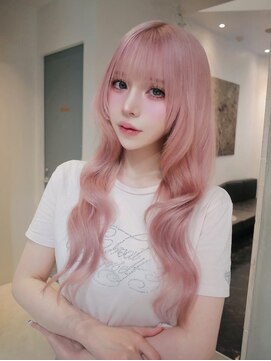 シェノン 表参道(CHAINON) 表参道/イメチェン/ピンクベージュ/アンブレラカラー/前髪/渋谷