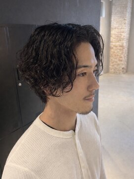 ボンドストーリーホワイト(BondStory White) 【Men‘s】サーフカールパーマ 【東出】