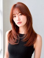ルービック 豊中(Rubik's)&nbsp;韓国風レイヤーカットで小顔見せセミロング