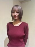 くびれレイヤーカット ミルクティーベージュ 【池袋】