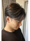 毛流れセンターパート