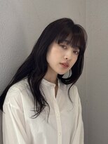 カゼ ダイカンヤマ Kaze DAIKANYAMA&nbsp;ラベンダーグレージュ /　抜け感ニュアンスロング