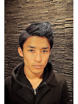 プレミアムバーバー 赤坂店(PREMIUM BARBER produce by HIRO GINZA) 無造作七三ヘアー【赤坂】