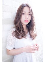 エルサフィロ キタハマ(el zafiro kitahama)&nbsp;【el zafiro  kitahama】センターパート　かきあげ　セミディ