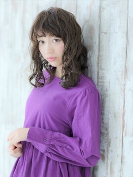ルーチェ 大宮(Luce) くせ毛風クラシカルブルージュ伸ばしかけヴェールウェーブ