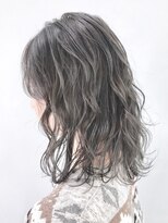 アルバム 新宿(ALBUM SHINJUKU)&nbsp;グレージュカラーラフウェーブ_無造作カールボブディ_ba193201