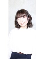 ベル(Bel)&nbsp;グレージュ外ハネ3Dカラー