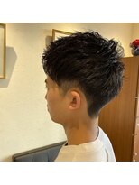 アルマヘアー(Alma hair by murasaki)&nbsp;メンズのソフトモヒカンスタイル◎