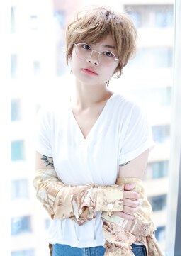 シーラス バイクラウドゼロ(Cirrus by Cloud zero) ハイトーンベージュショート【Cirrus by Cloud zero】