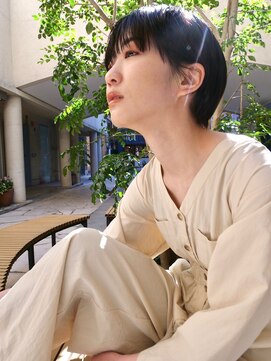 ソルト(Salt) 『Salt福岡大名』小顔ショート×ダークアッシュ(OKABE)1