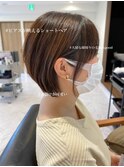 美フォルムショートヘア