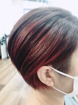 ヘアアンドスパ アイリス hair&spa Iris 【南鳩ヶ谷1分☆30代からの本格サロン】前下がりショートボブ