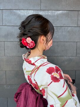 クラネ(CLANE.) シニヨンスタイル