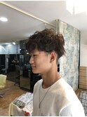ツーブロックソフトツイスト