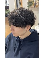 ヘア ライフ ワイレア(HAIR LIFE Wailea)&nbsp;刈り上げないマッシュ×波巻きスパイラルパーマ