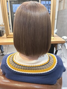 ルグラン(Le.grand) ベージュカラーandボブスタイル