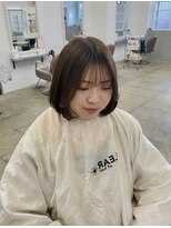 クリアーオブヘアー 池下店(clear OF HAIR) Korean bob /olive brown