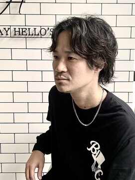 オールデイハローズ(ALL DAY HELLO'S) 20代30代40代　大人トラッドワイルドパーマ【河原町】