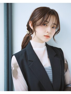 リトル ひたちなか(little) ローポニーテールアレンジおでかけヘア