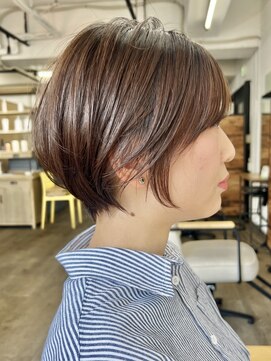 ノア 奈良駅前店(NoA) 大人丸みショートヘア　ショートヘア　近鉄奈良　30代  田村梨乃