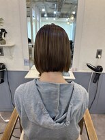トッカ ヘアアンドトリートメント 難波店 酸性ストレートでさらさらヘア