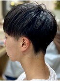 メンズツーブロックマッシュスタイル/学生人気スタイル/春日部