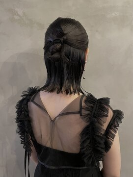 テテコケット(tete coquette) 【野崎】タイトヘアセット/タイトハーフアップ/お呼ばれアレンジ